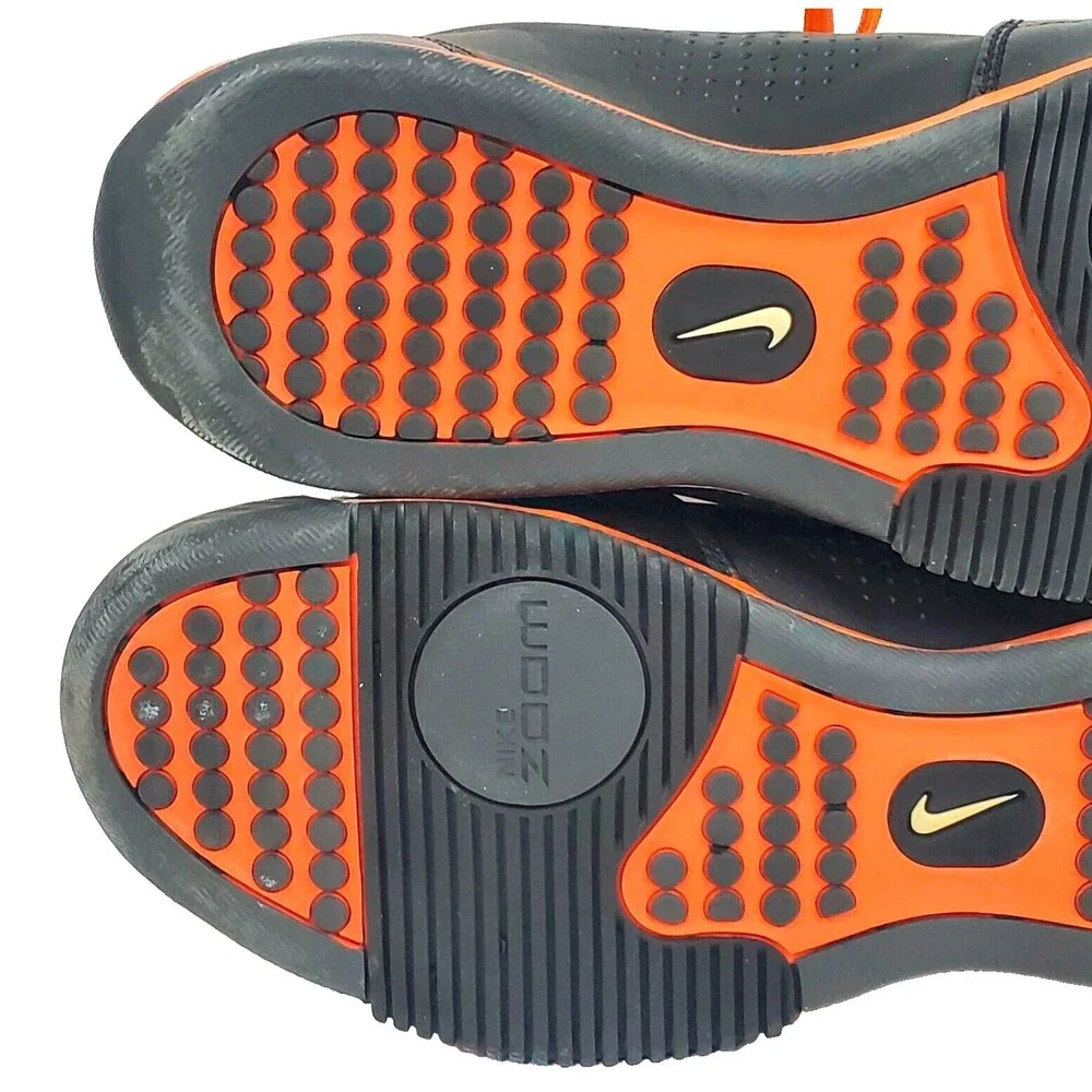Nike Zoom TR - Men's Size 9 - Black & Orange Sport Shoes - 316454-003